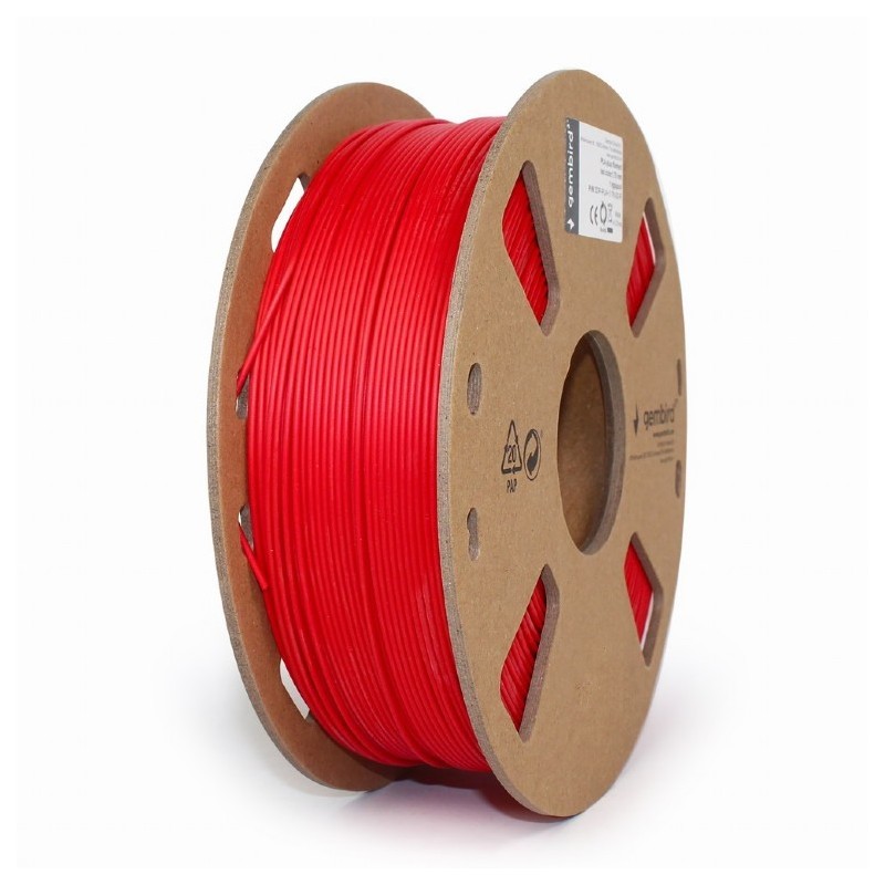 PLA Filament rouge, 1.75 mm, 1 kg